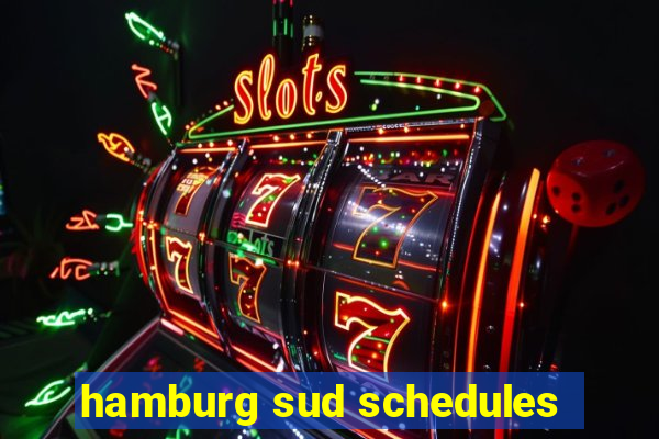 hamburg sud schedules